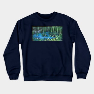 Lilly Pads at Dawn Crewneck Sweatshirt